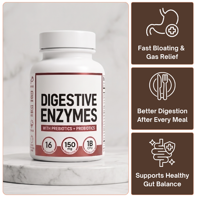 Nutrishess Digestive Enzymes - Love Your Gut