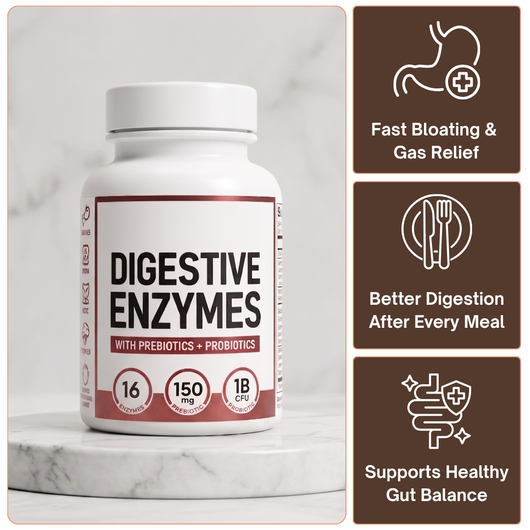 Nutrishess Digestive Enzymes - Love Your Gut