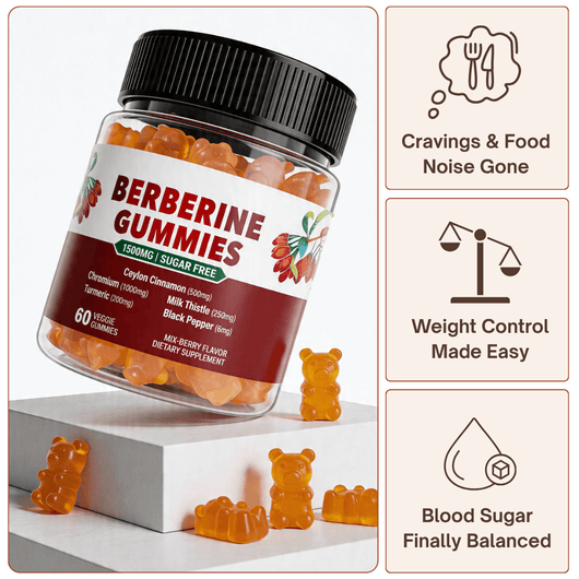Nutrishess 6-in-1 Berberine Gummies